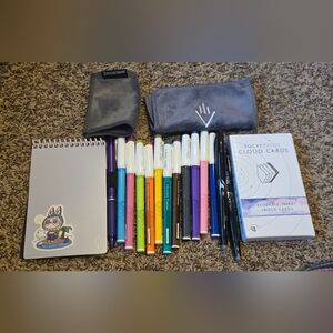 Rocketbook Multicolor Frixion Pens with Pocket Notepad and Cloud Cards
